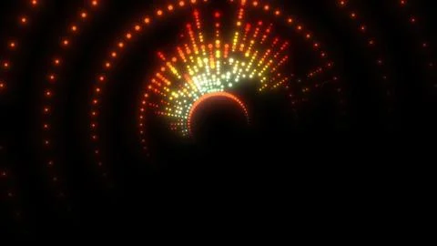 Radial splash particles Stock Illustration