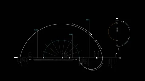 RADIAL TABLE 002-SH Stock Footage 172011478