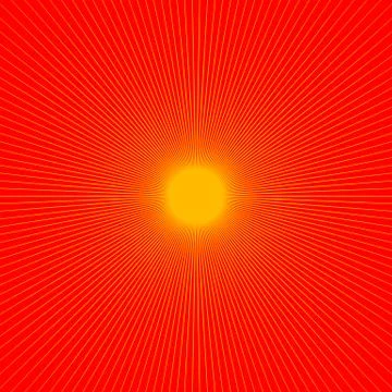 Radial thin lines burst element. Starburst, sunburst, flash shape. Sparkle, t Stock Illustration