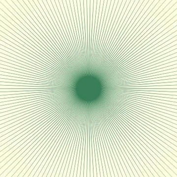 Radial thin lines burst element. Starburst, sunburst, flash shape. Sparkle, t Stock Illustration