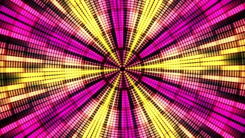 Radial wall of light vj loop background Stock Footage 263824767