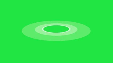 Radial waves  on green background. 4K Video motion graphic animation. Stock-Footage 227513963