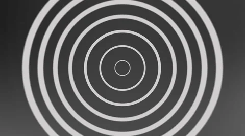 Radial waves greyscale Stock Footage 51218668