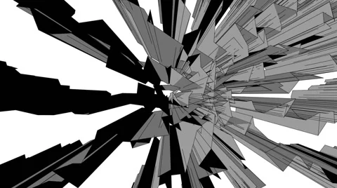 Radial.Sun,background,abstract ,black and gray rays,rays change shape,loop 스톡 동영상 44323232