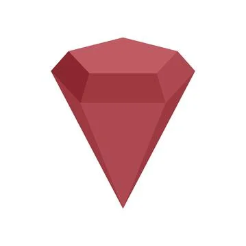 Radian gemstone icon flat isolated vector 스톡 일러스트