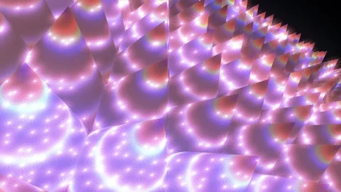 Radiance of the Triangular Spheres. Stock Footage 295870754