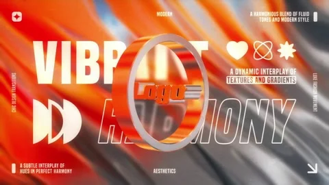 Radiant 3D Logo Title Stock After Effects