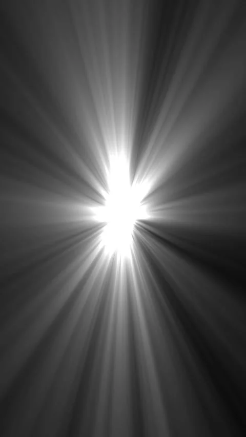 Radiant Abstract Burst of Light with Glowing Rays Background	 Stock Footage 320169729