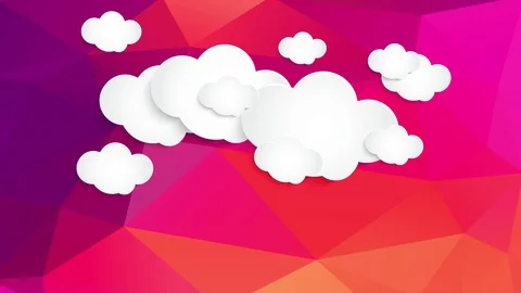 Radiant abstraction built with triangles of opposite tones forming 3d polygons Stock-Footage 128352102