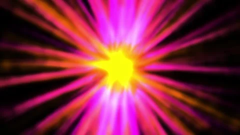 Radiant burst of light explodes outward 스톡 동영상 330738548