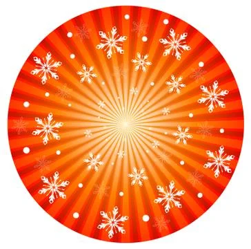 Radiant Christmas background Stock Illustration