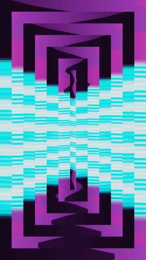 Radiant Curved Tunnel Depth Motion Graphic Stockbeeldmateriaal 343082189