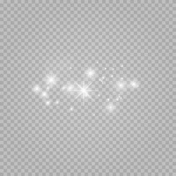 Radiant dust. Illustrazione stock