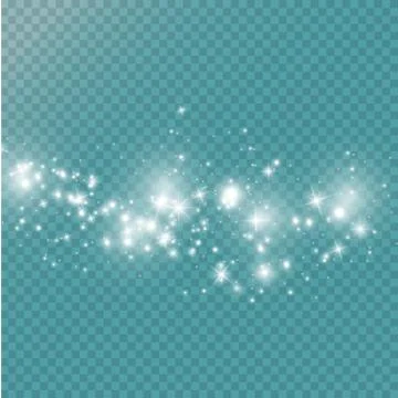 Radiant dust Stock Illustration