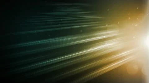 Radiant Field Amber Blue Stock Footage 12656552