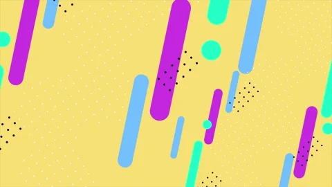 Radiant geometric animation showcasing abstract patterns and shapes seamless 4k Stock Footage 315146887