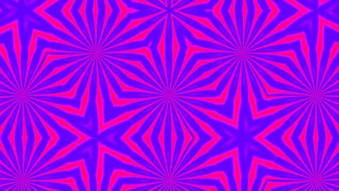 Radiant geometric design explodes from the center Illustrazione stock