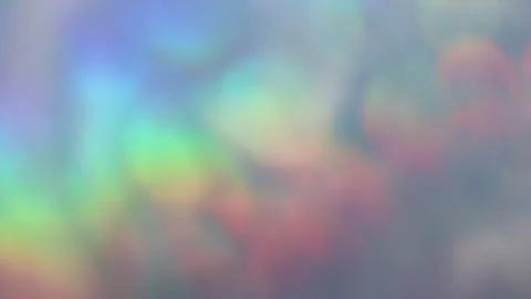 Radiant Glitter Rainbow Light Refractions Stock Footage 304383408