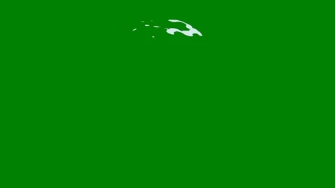 A radiant glowing burst effect transitioning on green screen ideal Stock Footage 301386271