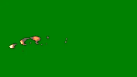 A radiant glowing burst effect transitioning across green screen perfect Stock Footage 301386804