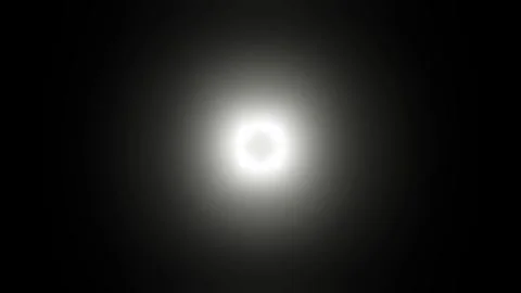 Radiant Glowing Light in Circular Shape Stock Footage 310548106