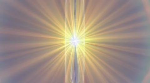 Radiant glowing light rays changing colors Stock Footage 331455354