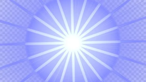 Radiant Light Burst Background in a Light Lavender Tone Stock Illustration