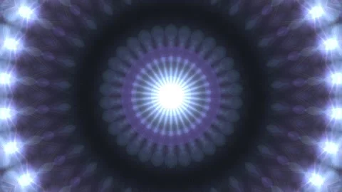 Radiant light pulses from a central core Stock Footage 345448952