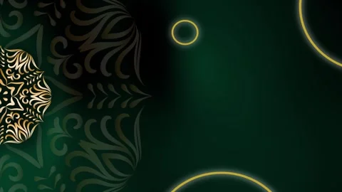 Radiant Motion Motion Starry Labyrinth Mandala Ramadan Background Stock Footage 327719813