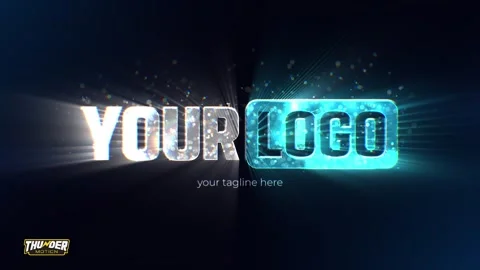 Radiant Particle Logo Reveal Stock After Effects