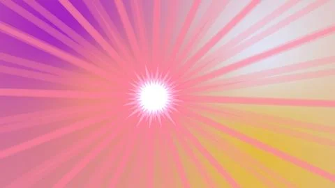 Radiant Pink and Pastel Gradient Background with Central Light Burst 스톡 일러스트