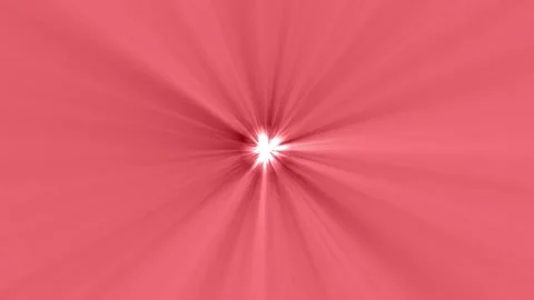 Radiant pink sunburst with glowing light rays on vibrant gradient background Video stock 342220197