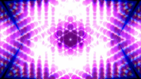 Radiant Pulse Flow (Seamless 4K Techno VJ Loop) Stock-Footage 320283990