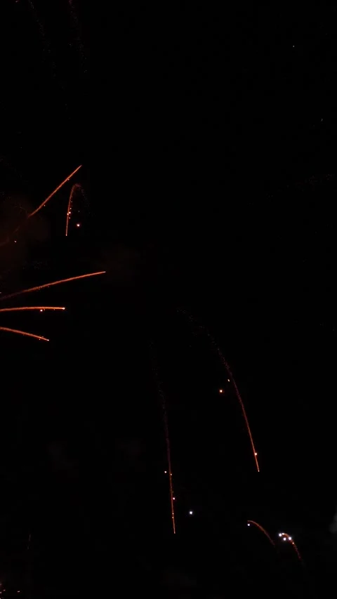 Radiant show, celestial fireworks, firework patterns, pyrotechnic harmony Stock Footage 311822615