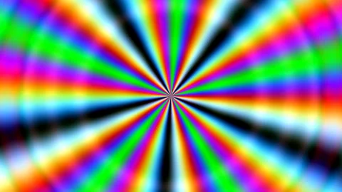 Radiant Spectrum Waves: An Abstract Cosmic Journey into Color and Motion Video stock 294137692