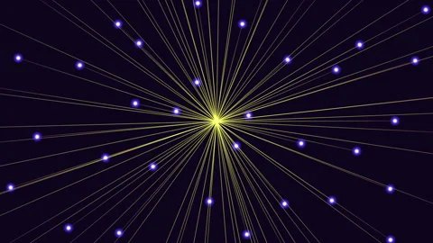 Radiant starburst captivating visual of celestial explosion energy 動画素材 279720926