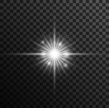 Radiant starburst with sharp beams Stock Illustration