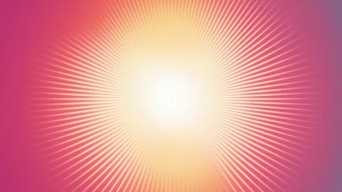 Radiant sunburst abstract background with glowing center and pink gradient,.. Stock Footage 341429030