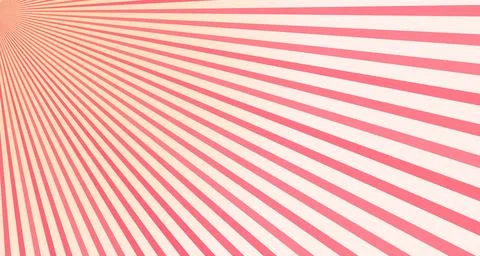 Radiant sunburst pattern with warm tones Stock Illustration