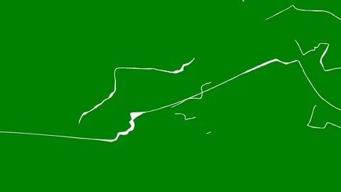 A radiant trail of glowing light particles streaming dynamically across Stock Footage 301387494