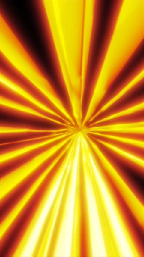 Radiant yellow and orange light rays burst from a central point, creating a.. Stock Footage 337958277
