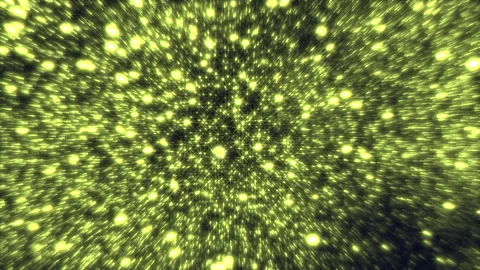 Radiant yellow light source illuminating the darkness Stock-Footage 263803196