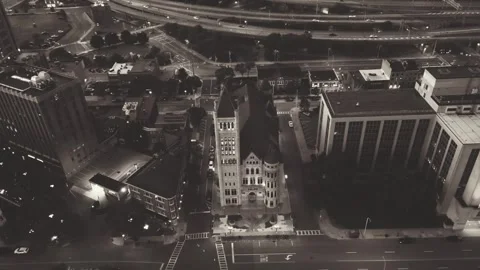 Radiates Outward - Syracuse, NY Video stock 336165300