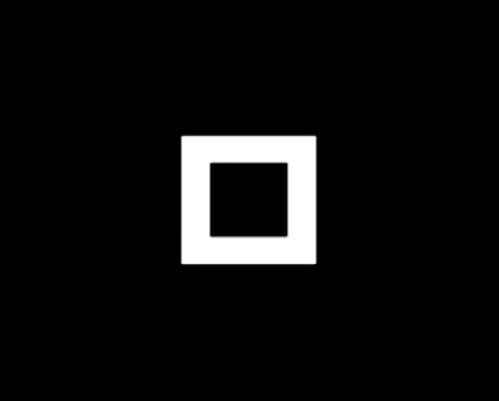 Radiating black and white squares 库存影片 35501265