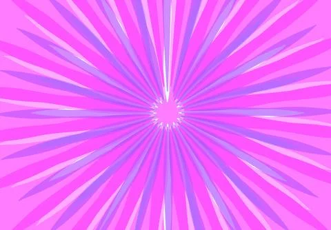 Radiating from the center, the image features sharp, elongated rays in alte.. Stock Illustration