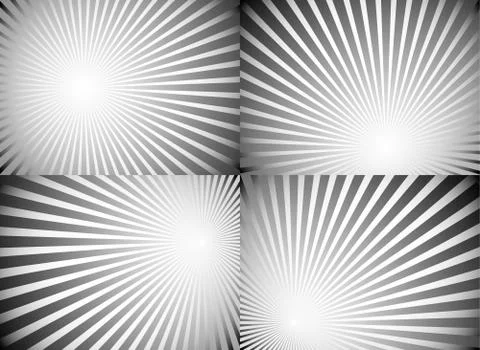 Radiating, converging lines, rays background. Known as starburst, sunburst ba 스톡 일러스트