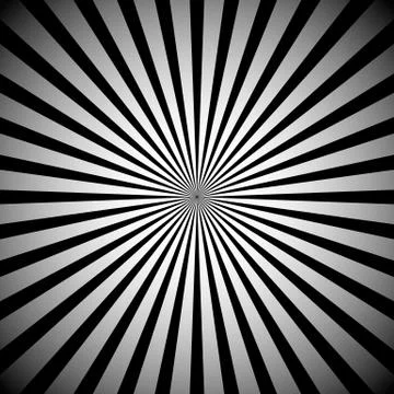 Radiating, converging lines, rays background. Known as starburst, sunburst ba Stock Illustration