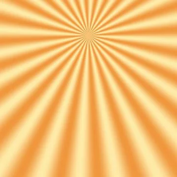 Radiating gradient orange abstract pattern with central convergence イラスト素材