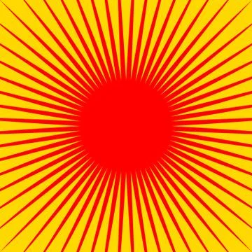 Radiating lines starburst pattern. Radial rays, beams. 스톡 일러스트