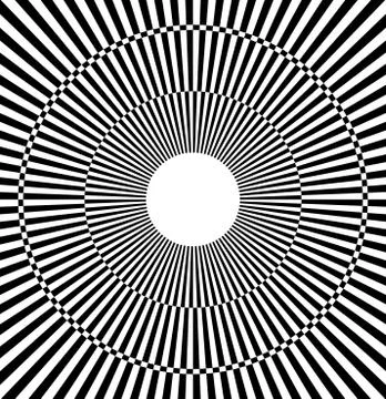 Radiating pattern with alternating colors, bursting rays (eps10) 스톡 일러스트
